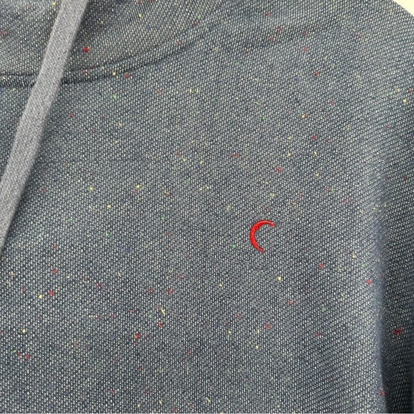 Women’s Zyia Blue Textured Hoodie Size Medium Activewear - Picture 5 of 6